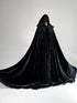 Cape black feathers